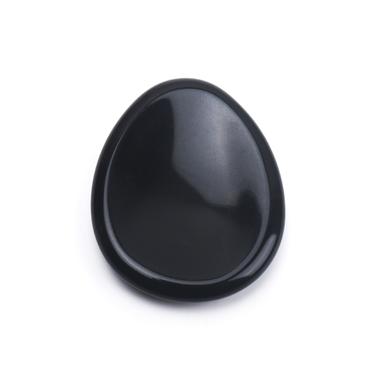 Black obsidian worry